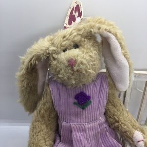 Violet Iris Easter Bunny “Ty” 2001 (Tag attached)